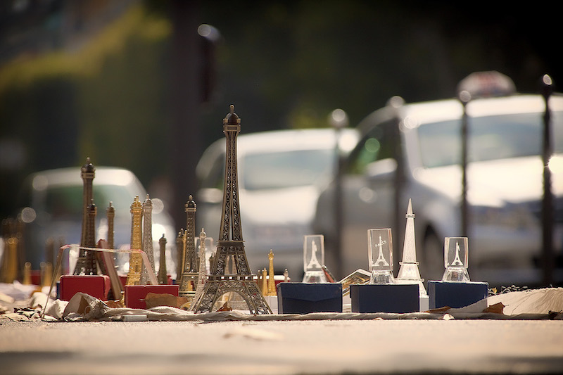 Eiffel Tower Memorabilia, Port Debilly, 16th Arrondissement, 2010