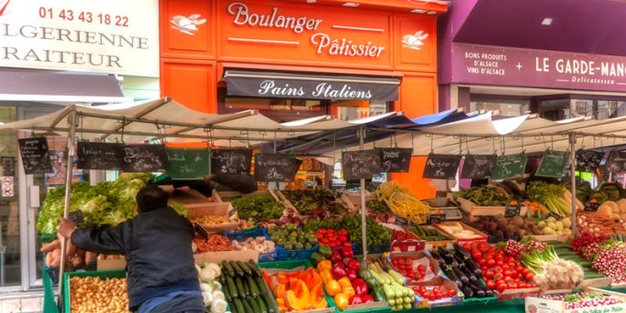 Aligre Market, 12th Arrondissement, photo by Mark Craft