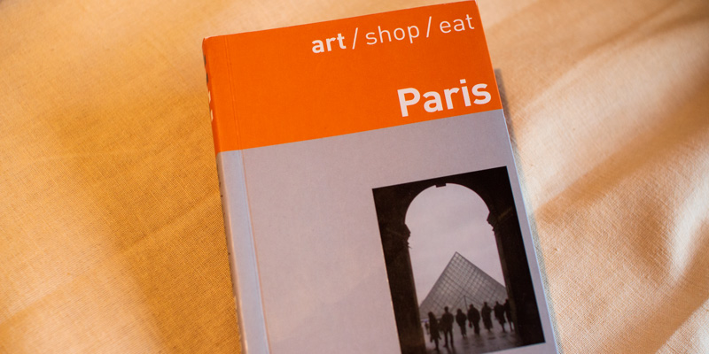 art/shop/eat Paris, the book cover