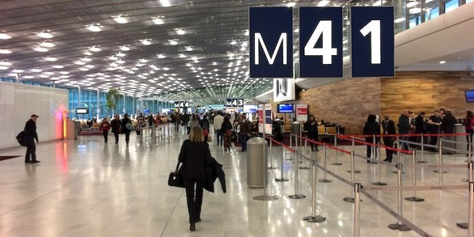 Terminal M gate 41 at Charles de Gaulle