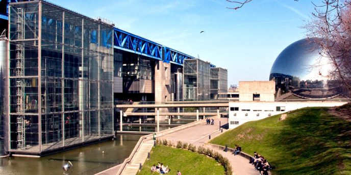 Exterior of the Cite; des Sciences science museum