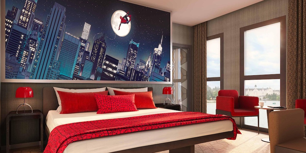 Spiderman Room at Disney's Hotel New York