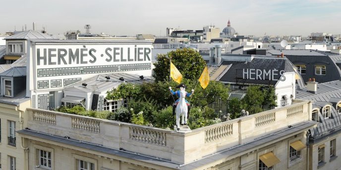 Hermes Secret Rooftop Garden