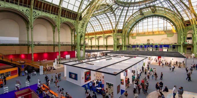 Art Paris art fair at the Grand Palais