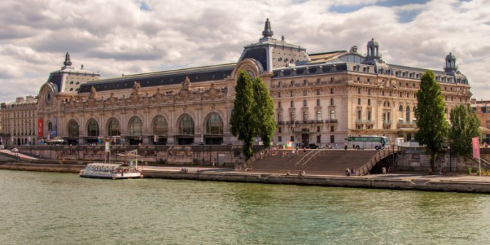 Musée d'Orsay as seen from the Seine