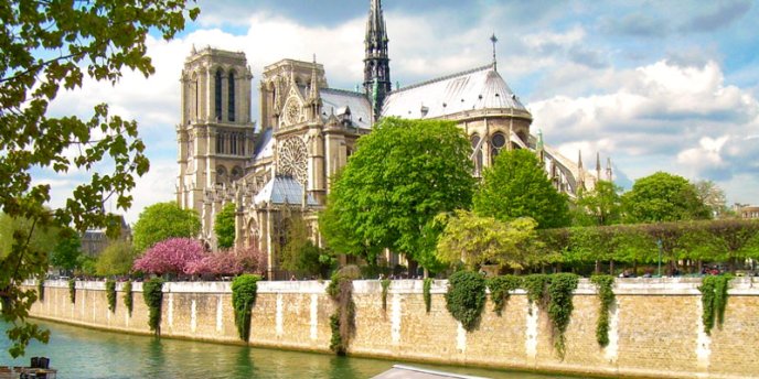 Notre Dame on the River Seine