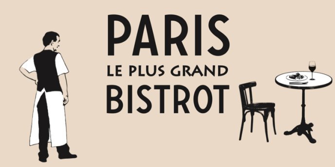 Title in French of The 100 Top Bistros In Paris