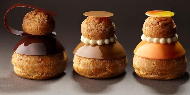 3 luscious pastires from master chef Cyril Lignac