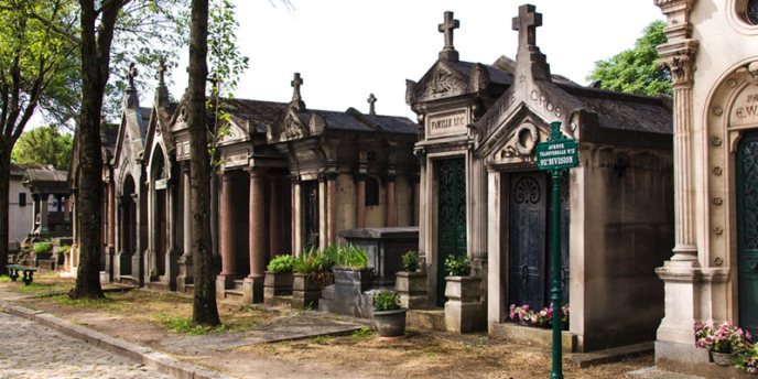 Pere Lachaise Cemetery, in The 20th Arrondissement