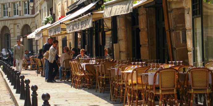 Restaurant Caveau de Palais on Place Dauphine, Photo by Mark Craft