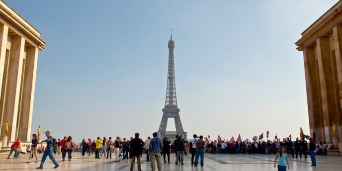 The view from Trocadero in the 16th Arrondissement, photo by Mark Craft