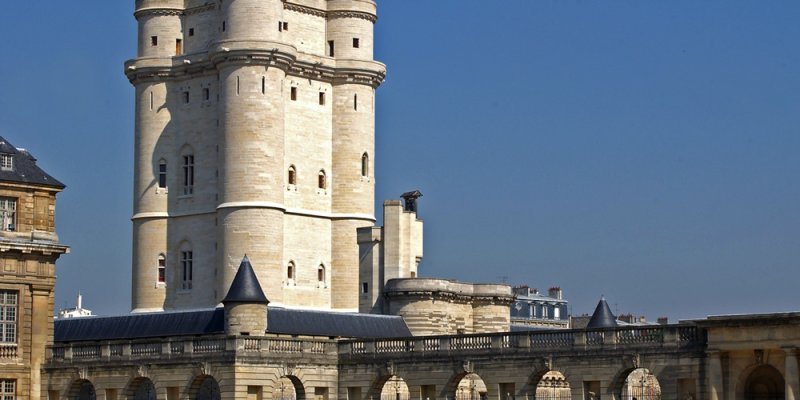 Detail of the Towering Keep of Chateau de Vincennes