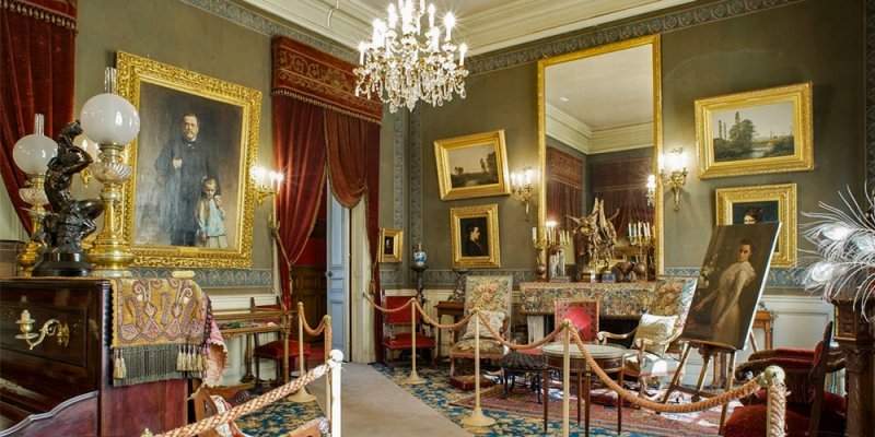 Furniture in the Grand Salon of Louis Pasteur's apartment