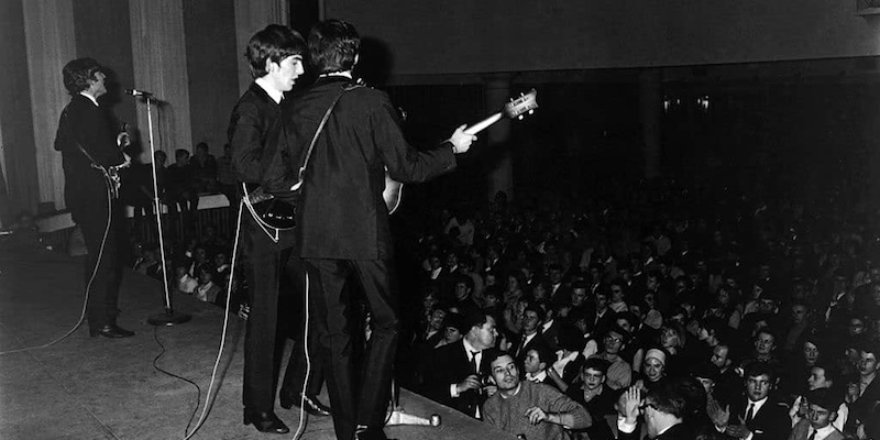 Beatles at Olympia, Getty Images, photo by Harry Benson