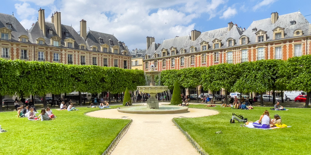 Place des Vosges in the Marais