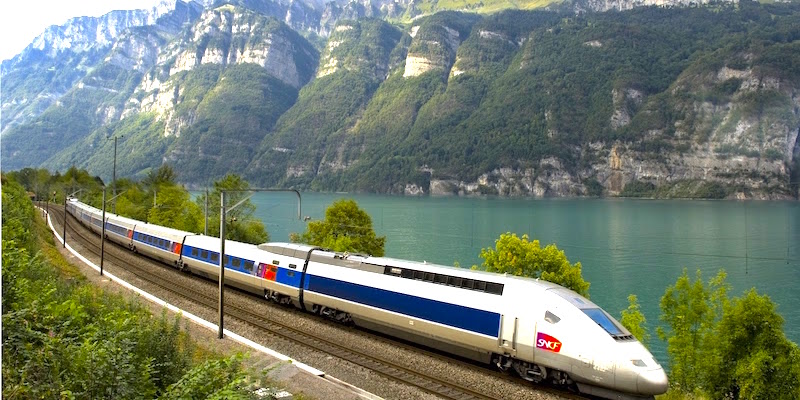 rail trip around france