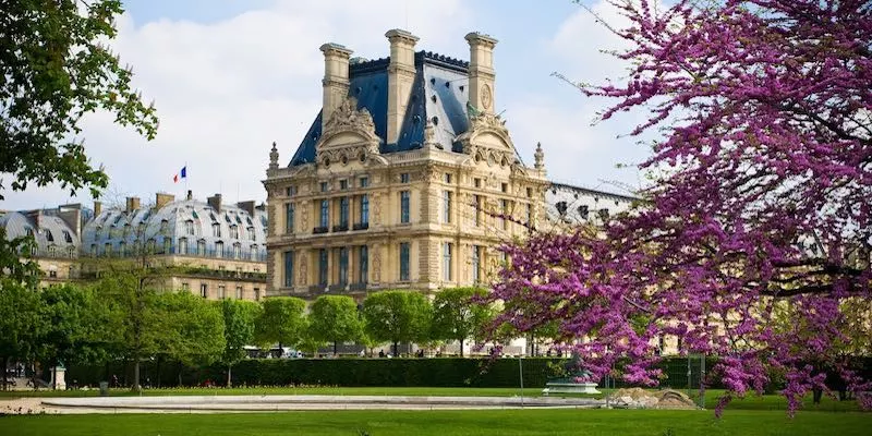 Jardin des Tuileries in Spring