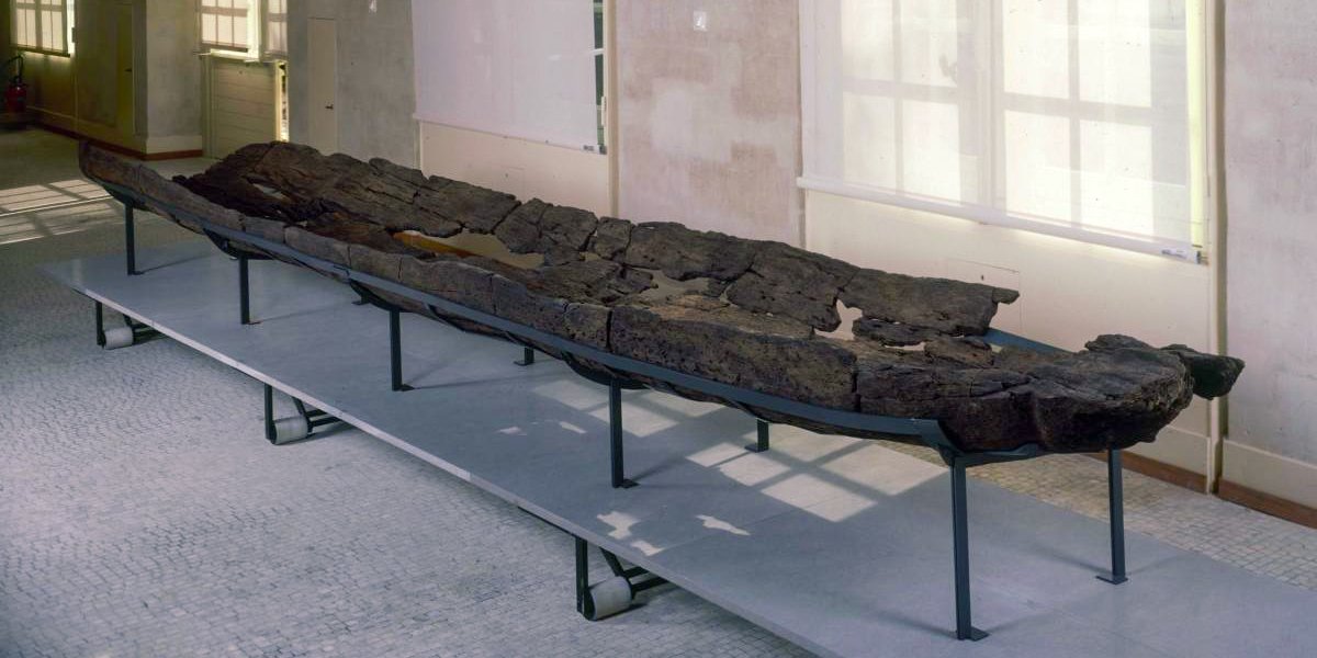 Prehistoric dugout canoe, Musee Carnavalet