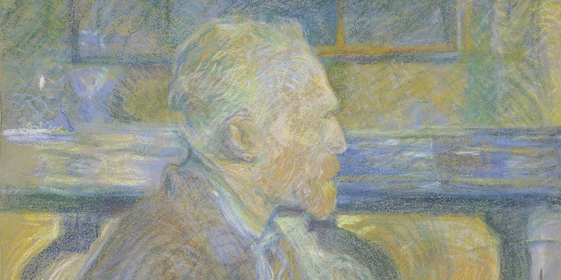 Toulouse-Lautrec, Portrait of Vincent van Gogh